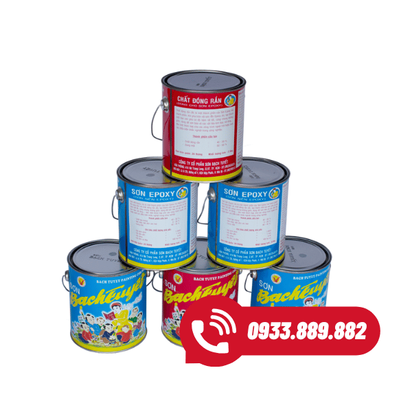 Sơn phủ màu Epoxy Bạch Tuyết