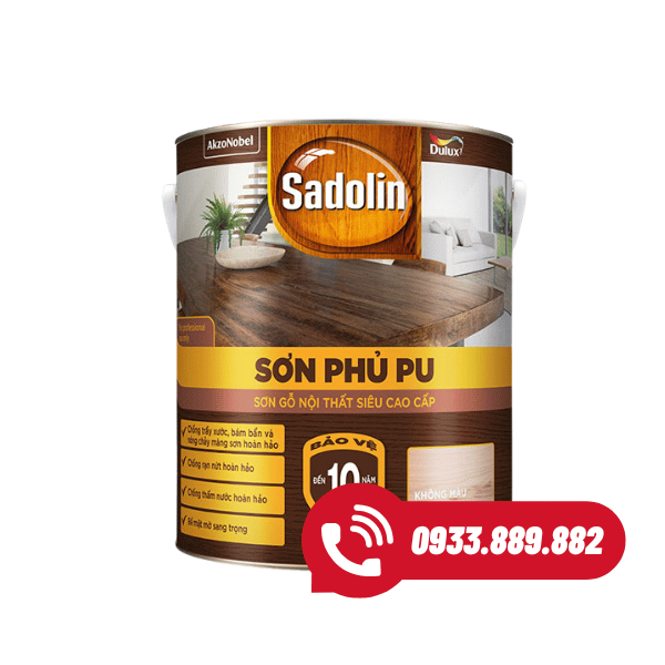 Sơn Phủ PU Sadolin Bóng