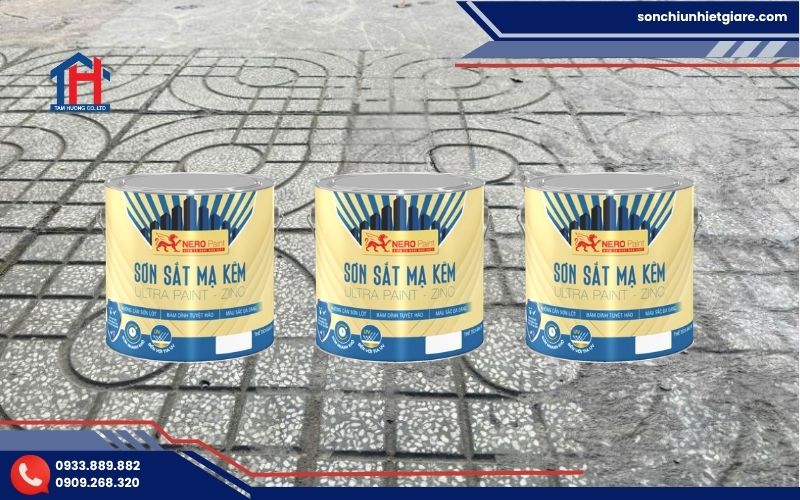 Mua sơn sắt mạ kẽm 1K Nero Ultra Paint Zinc chính hãng tại Đại lý Tâm Hương