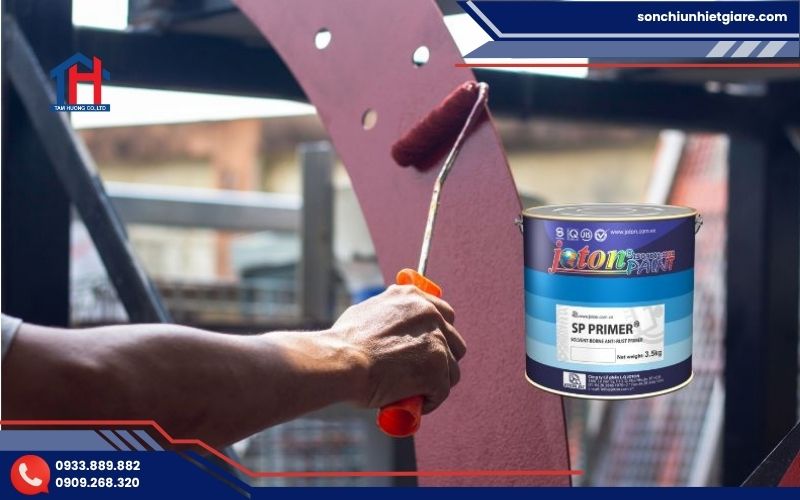 Hướng dẫn thi công sơn lót chống gỉ SP Primer đúng kỹ thuật