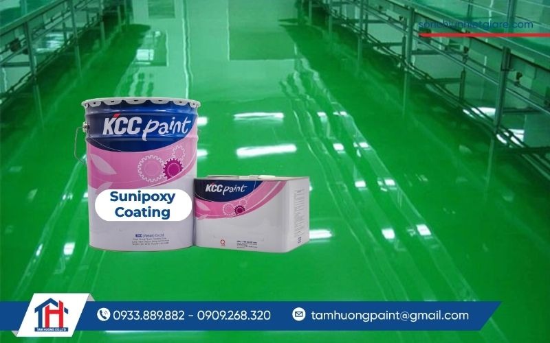 Sunipoxy Coating là dòng sơn phủ epoxy gốc nước hai thành phần cao cấp do KCC phát triển