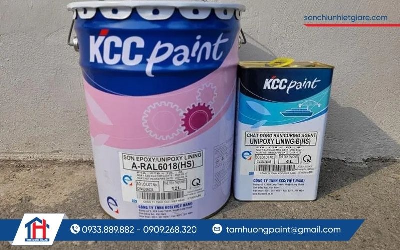 Unipoxy Lining Plus là dòng sơn epoxy tự san phẳng cao cấp của thương hiệu KCC