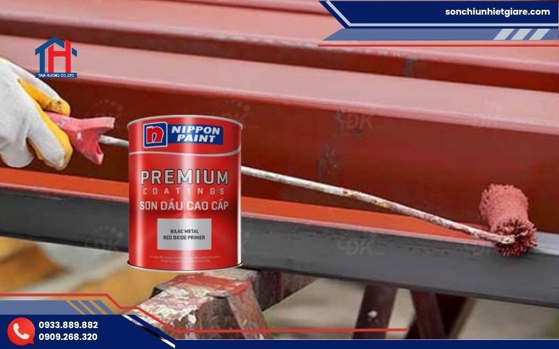 Ứng dụng của Bilac Metal Red Oxide Primer