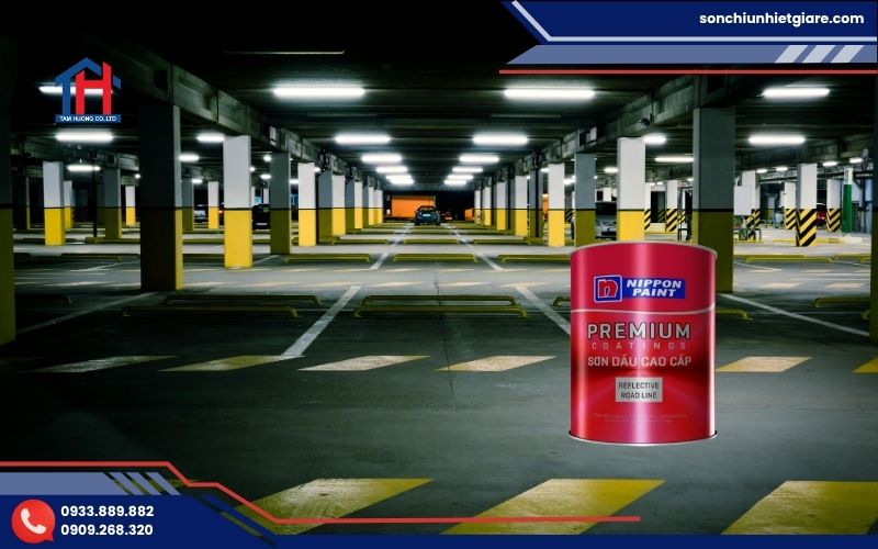 Ứng dụng của sơn Nippon Reflective Road Line