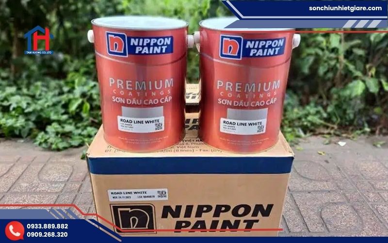 Sơn Nippon Road Line là loại sơn giao thông chuyên dụng dành cho vạch kẻ đường