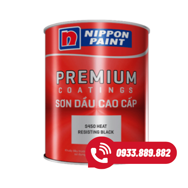 Sơn chịu nhiệt 450 độ C Nippon