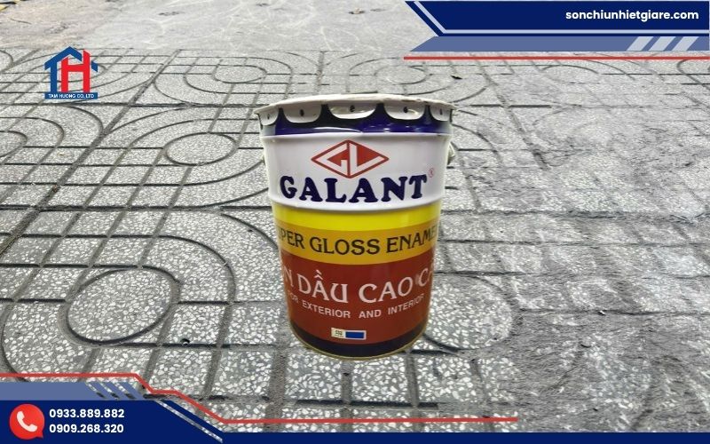 Sơn dầu cao cấp Galant là dòng sơn phủ dầu gốc Alkyd chất lượng cao