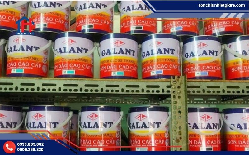 Đặc tính nổi bật của sơn dầu cao cấp Galant