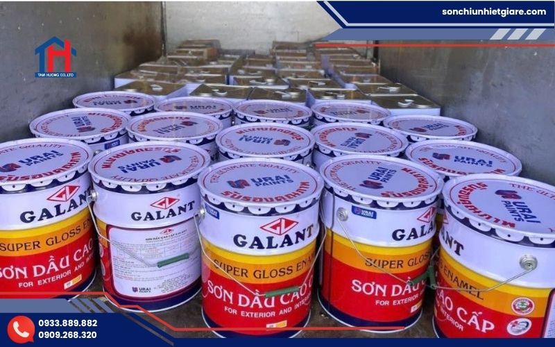 Hướng dẫn thi công sơn dầu cao cấp Galant hiệu quả