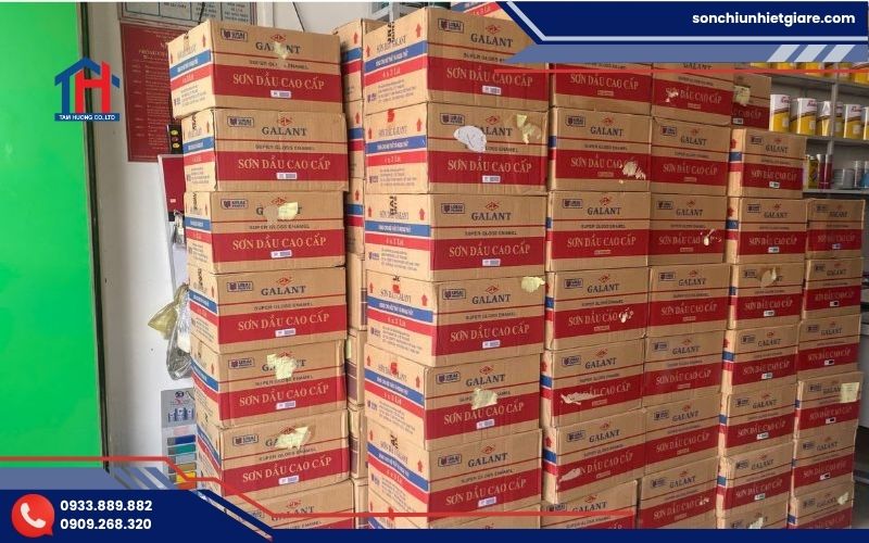 Mua sơn dầu cao cấp Galant chính hãng tại đại lý Tâm Hương