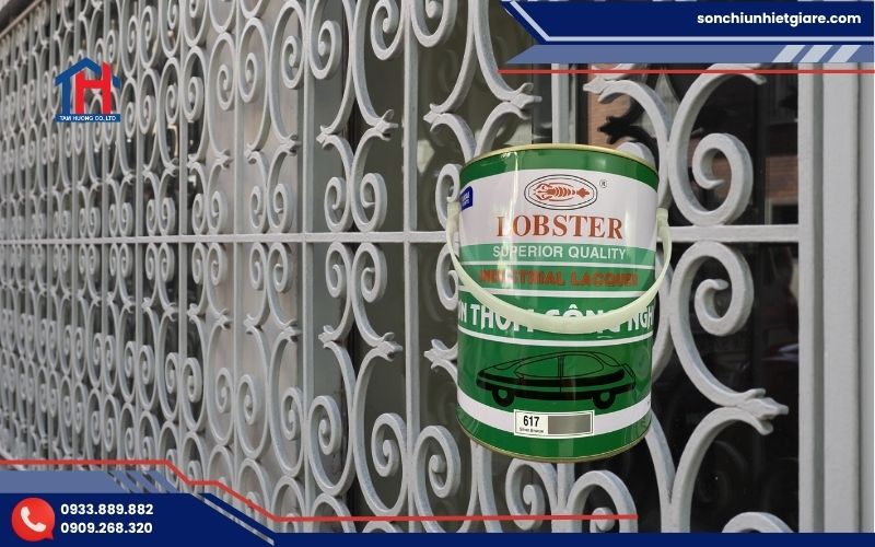 Hướng dẫn thi công sơn thơm công nghiệp Lobster đúng kỹ thuật