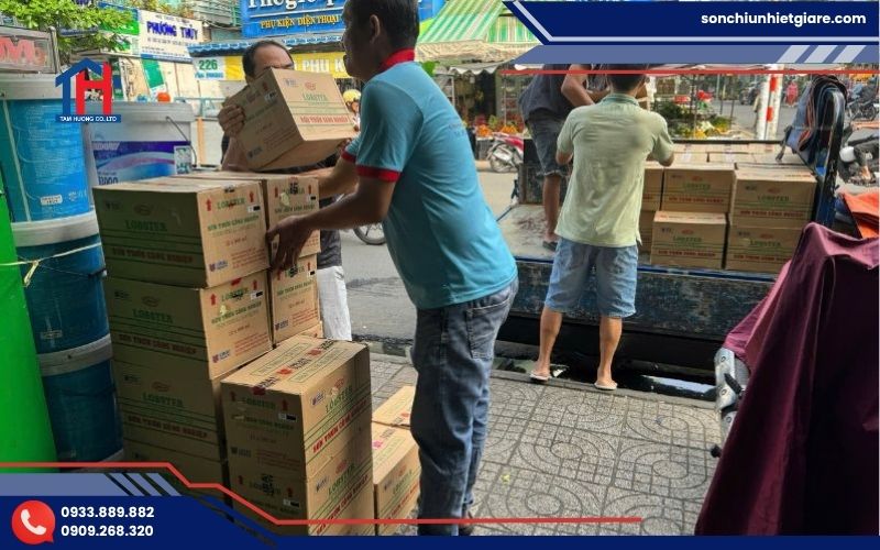 Mua sơn thơm công nghiệp Lobster chính hãng tại Đại lý Tâm Hương
