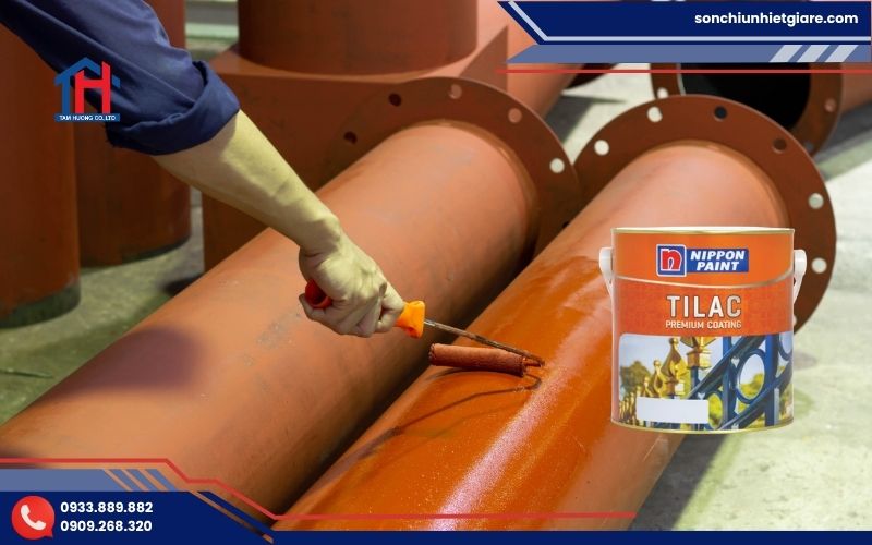 Dữ liệu thi công Tilac FD sơn dầu Nippon