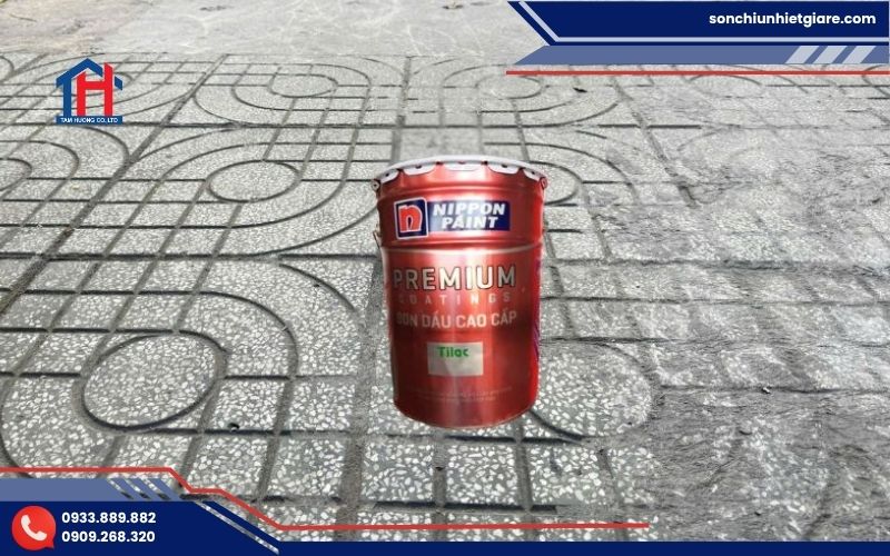 Tilac Red Oxide Primer là sơn lót chống gỉ gốc dầu Alkyd của Nippon