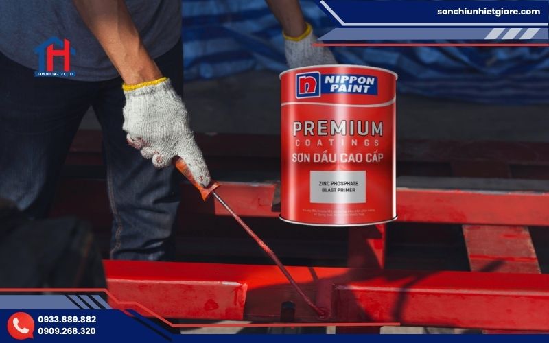 Hướng dẫn sử dụng sơn Zinc Phosphate Blast Primer Nippon