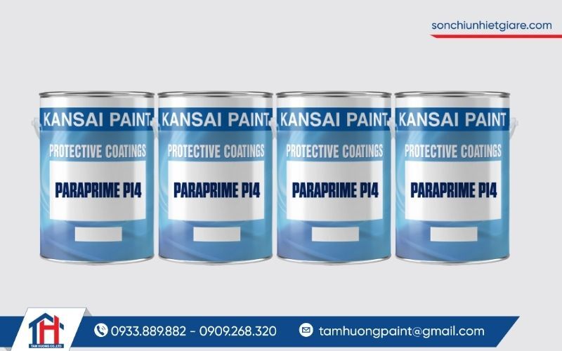 Paraprimer 14 của Kansai có khả năng chống gỉ vượt trội và độ ổn định cao trong điều kiện khắc nghiệt