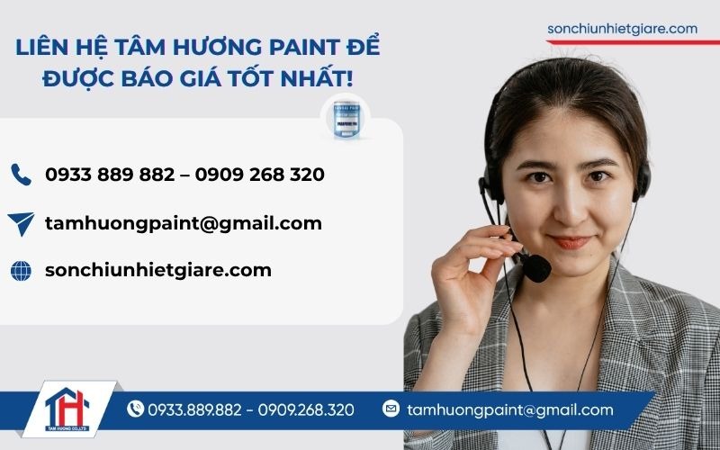 Tâm Hương Paint là đơn vị phân phối uy tín các dòng sơn công nghiệp chuyên dụng