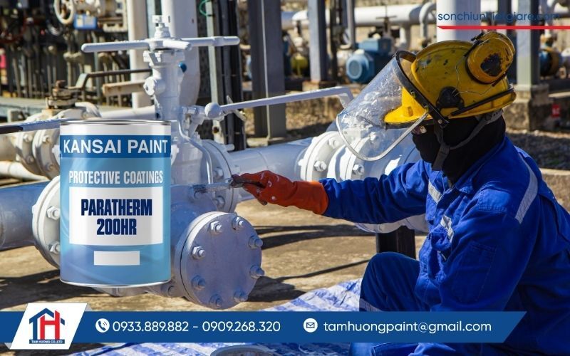 Quy trình thi công sơn Paratherm 200HR hiệu quả