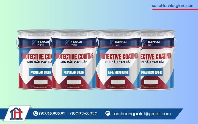 Paratherm 600HR là lớp sơn bảo vệ chuyên sâu dành cho kết cấu thép