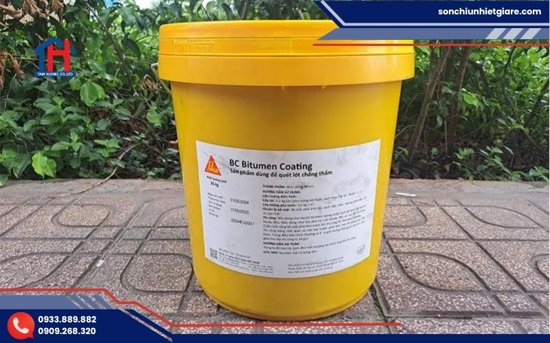 BC Bitumen Coating là hợp chất bitum dạng nhũ tương