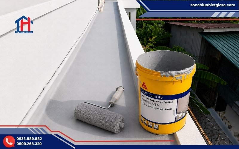 Hướng dẫn thi công Sika RainTite