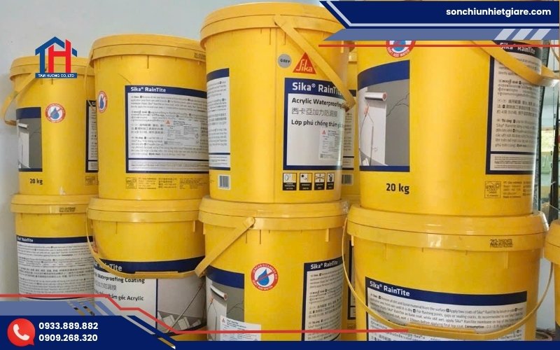 Mua sơn Sika RainTite chính hãng tại Đại lý Tâm Hương