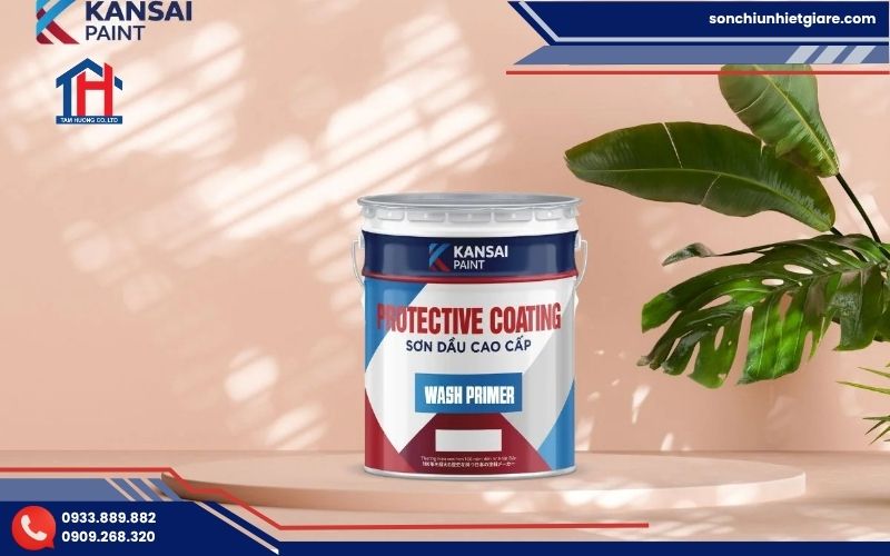 Sơn Wash Primer là loại sơn lót dầu một thành phần được sản xuất từ nhựa butyral polyvinyl