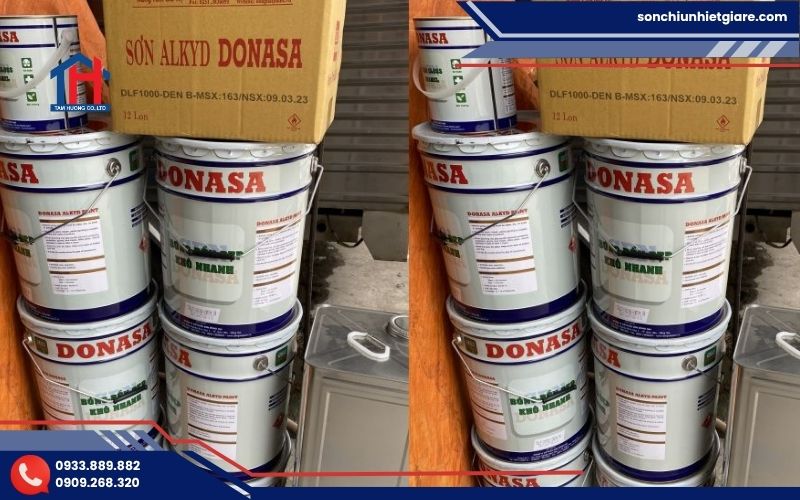 Mua sơn Alkyd Red Primer HC Donasa chính hãng, giá tốt tại Đại lý Tâm Hương