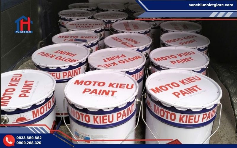 Sơn Alkyd Enamel Moto Kiều được ứng dụng rộng rãi trong nhiều lĩnh vực