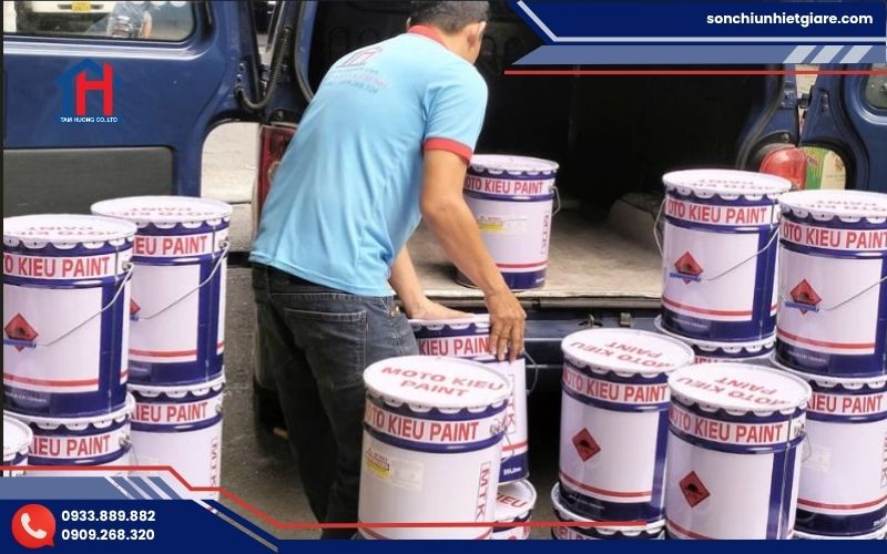Mua sơn Alkyd Enamel Moto Kiều chính hãng tại đại lý Tâm Hương