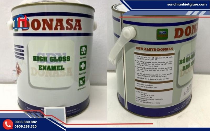 Sơn Alkyd Grey Primer Donasa là dòng sơn lót hệ dung môi một thành phần