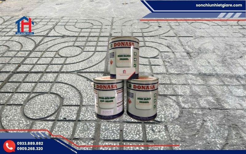 Sơn Alkyd Melamine HT Donasa là dòng sơn phủ gốc dung môi hai thành phần