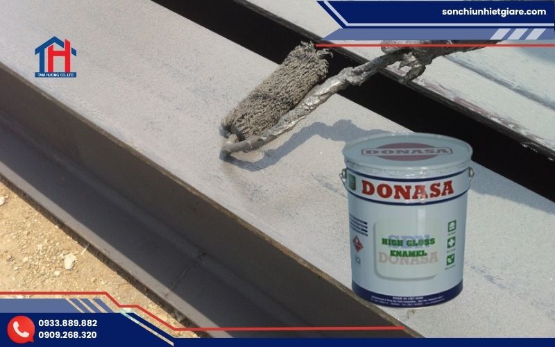 Hướng dẫn thi công sơn Alkyd Melamine LT Donasa