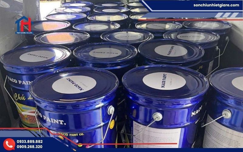 Mua sơn dầu 210 Naco chính hãng, giá tốt tại Đại lý Tâm Hương