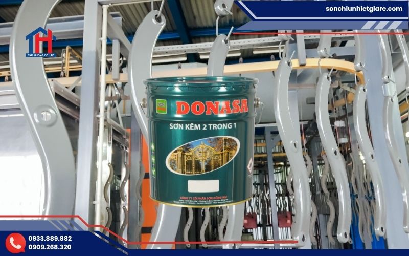 Sơn kẽm 2 trong 1 Acros là dòng sơn mạ kẽm hệ dung môi