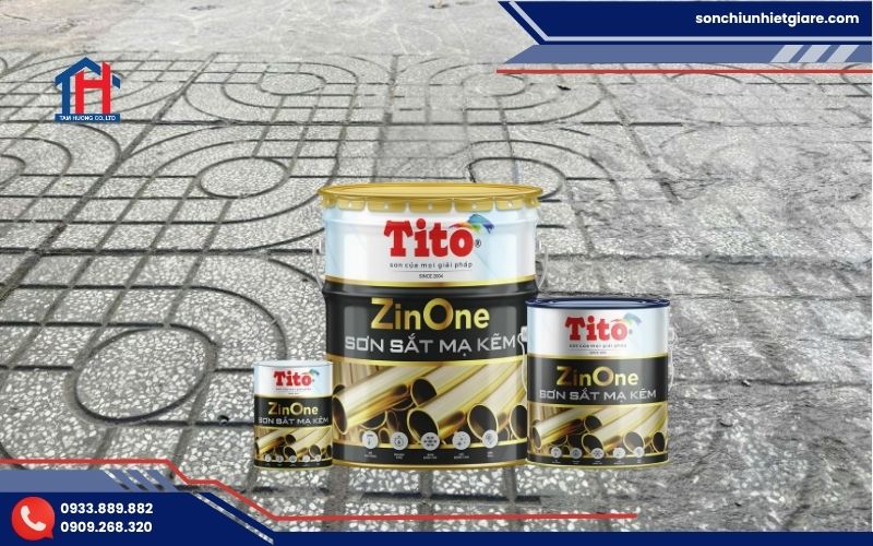 Mua sơn Tito ZinOne chính hãng, giá tốt tại Đại lý Tâm Hương