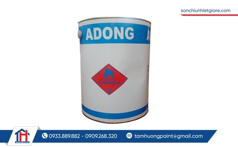 Sơn chịu nhiệt Á Đông bảo vệ bề mặt vật liệu khi tiếp xúc với nhiệt độ cao