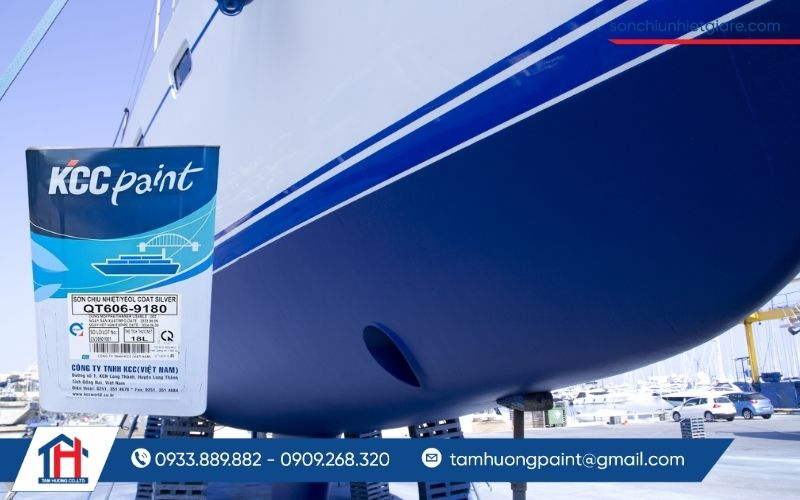 Sơn chịu nhiệt KCC Yeolcoat QT606