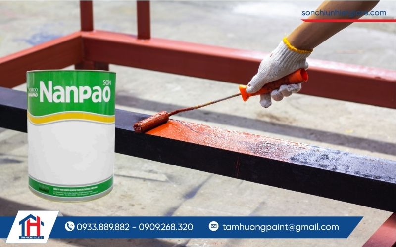 Hướng dẫn thi công sơn chịu nhiệt Nanpao đúng cách