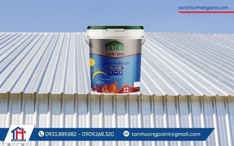 Mua sơn chống nóng Taiko chính hãng, giá tốt tại Tâm Hương Paint