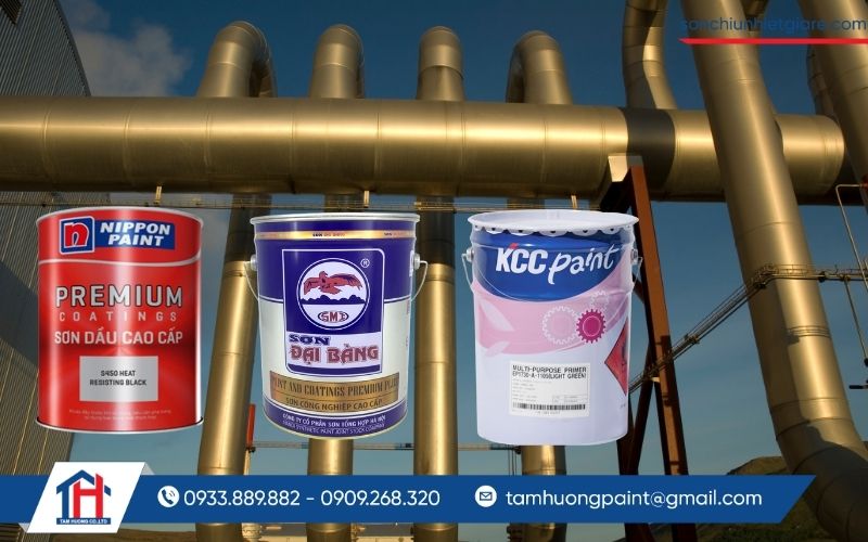 Mua sơn chịu nhiệt 300 độ chính hãng, giá tốt tại Tâm Hương Paint