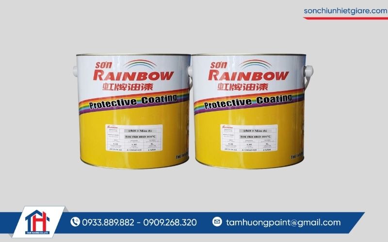 Sơn chịu nhiệt 500 độ Rainbow