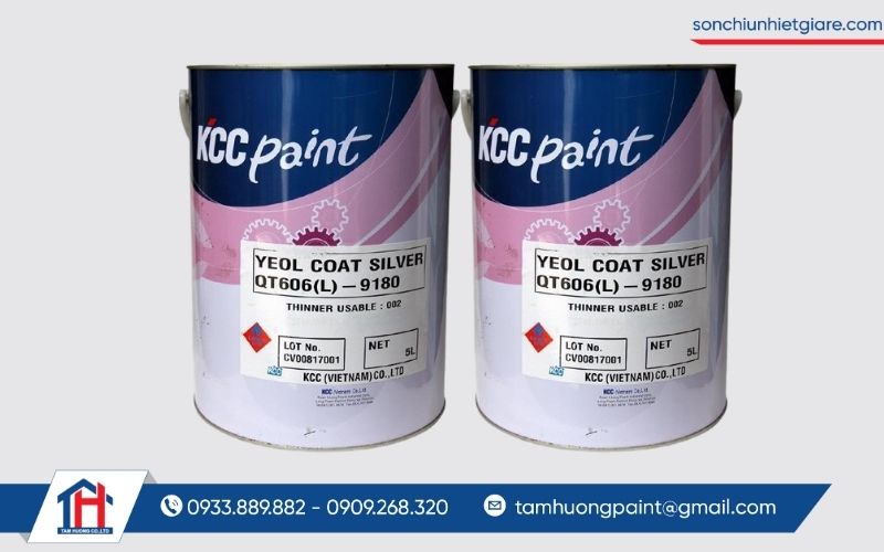 Sơn chịu nhiệt 500 độ KCC