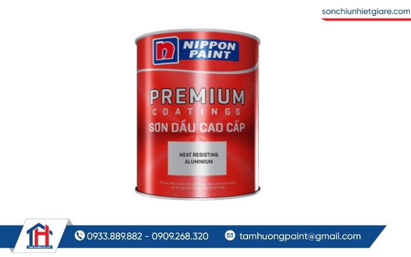 Sơn chịu nhiệt Nippon 600 độ