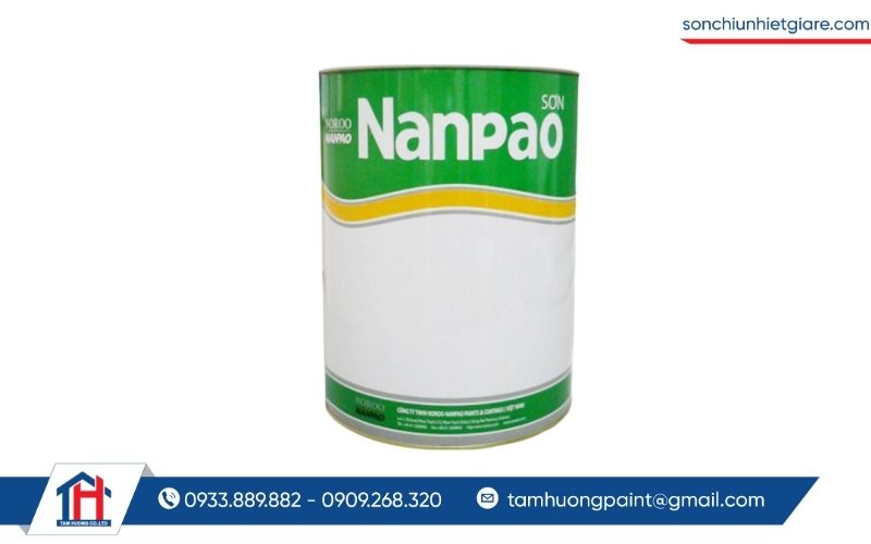 Sơn chịu nhiệt Nanpao 600 độ