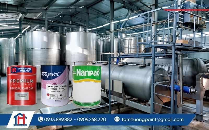 Mua sơn chịu nhiệt 600 độ chính hãng, giá cả hợp lý tại Tâm Hương Paint