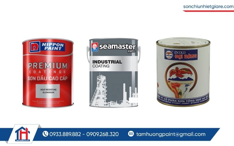 Các thương hiệu sơn chịu nhiệt 650 độ uy tín trên thị trường hiện nay