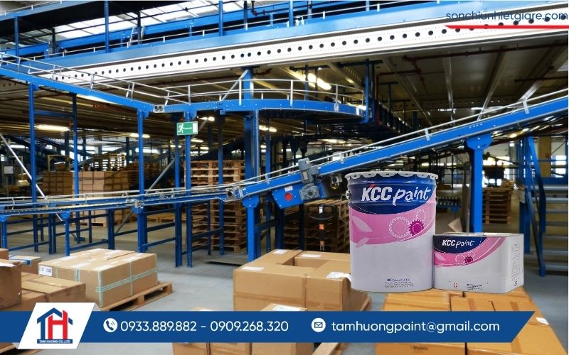 Sơn chống cháy 90 phút có khả năng bảo vệ kết cấu vật liệu khỏi tác động của lửa trong thời gian 90 phút