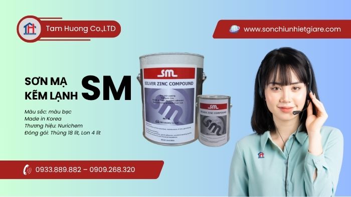 Mua sơn mạ kẽm lạnh SM