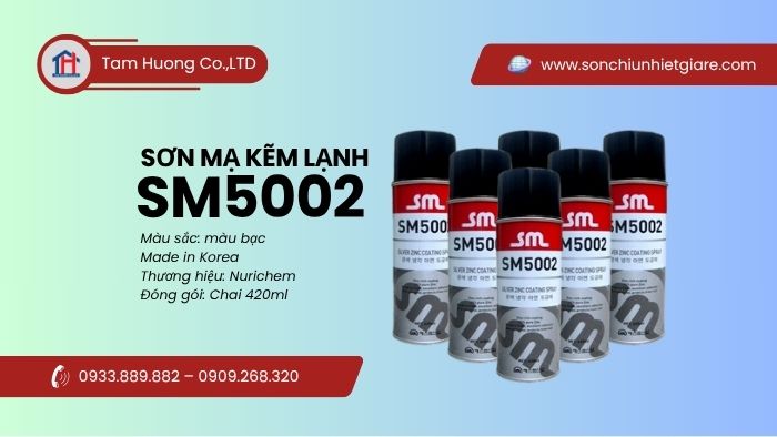 Sản phẩm Sơn mạ kẽm lạnh SM5002